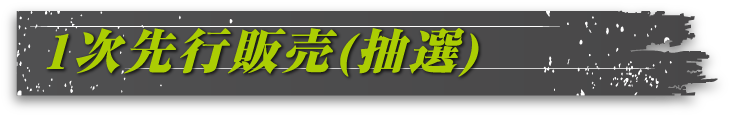 1次先行販売(抽選)